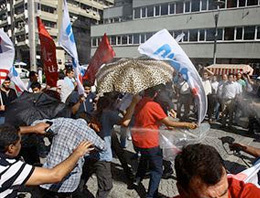 Zam protestosunda arbede!