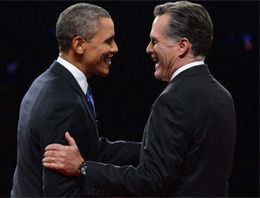 Obama-Romney karşılaşması büyük yankı buldu