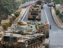 Tanklar sıfır noktasına yerleştirildi