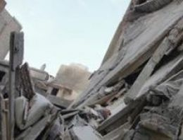 Humus'ta 'son ayların en ağır bombardımanı'